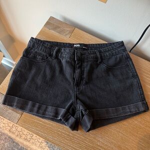 BDG Urban Outfitters Women’s Black Denim Shortie Shorts, Size 31 - EUC!